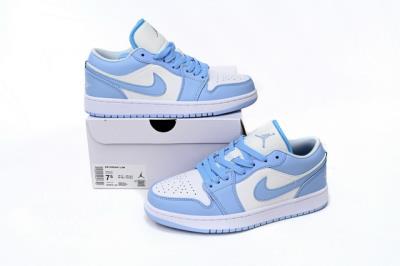 wholesale quality air jordan 1 travis scott x air jordan 1 low white blue